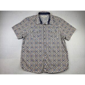 Cody James Men's High Plains Southwestern Print Pearl Snap Western Shirt Sz 2XL